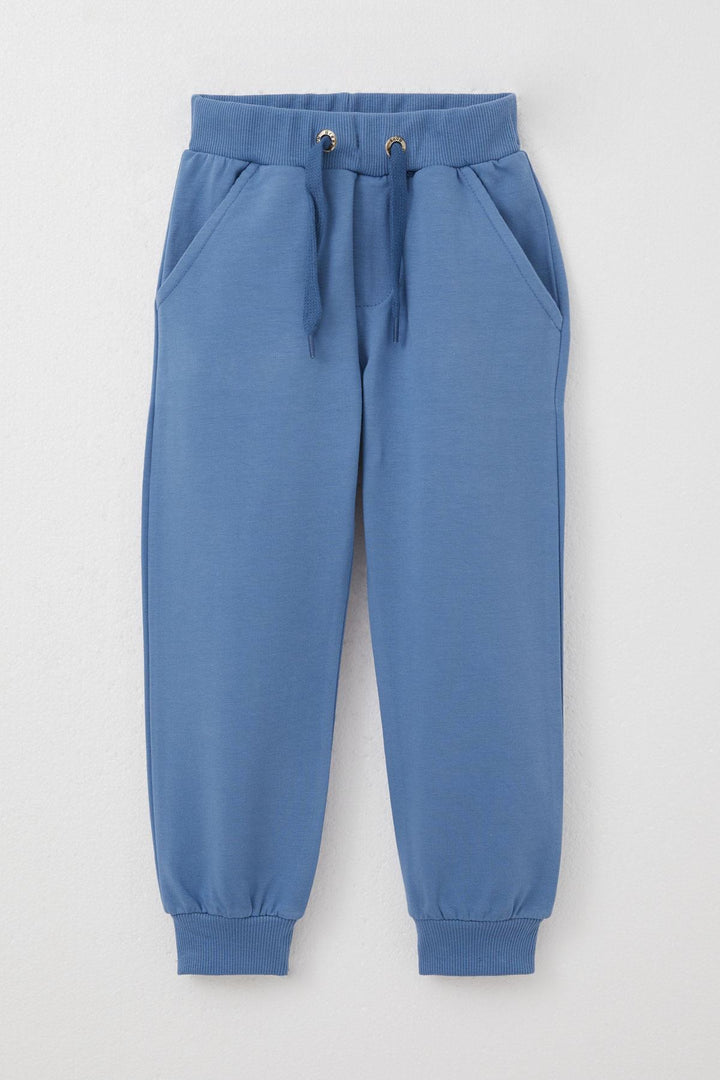 BRE Breeze Boys' Sweatpants with Pockets, 3-8 Years, Indigo - Sagunto