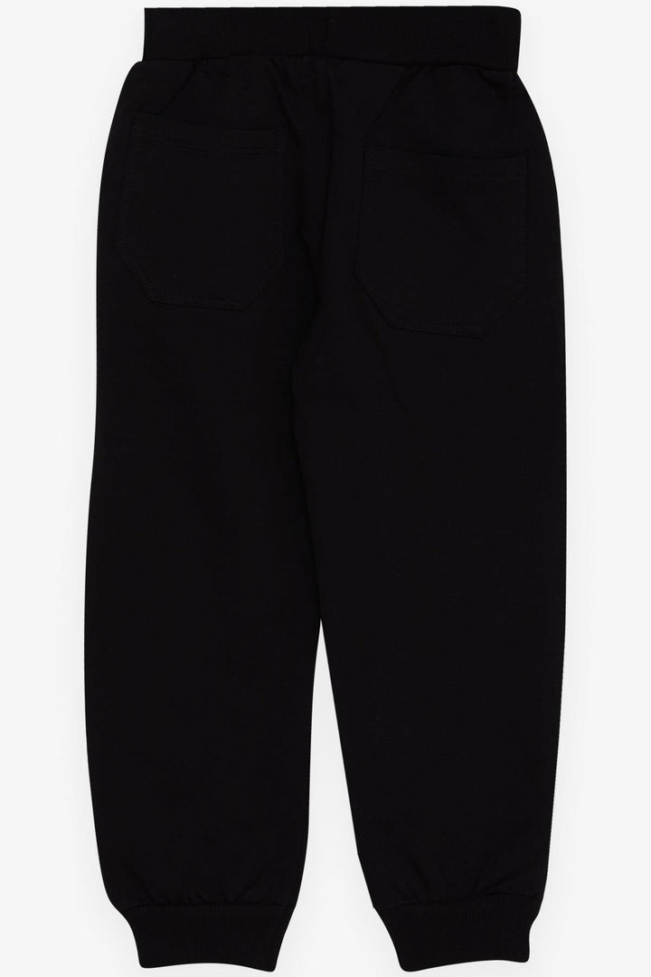 BRE Breeze Boys' Sweatpants with Pockets, 3-8 Years, Black - San Jacinto