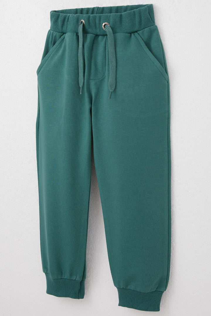 BRE Breeze Boys' Sweatpants with Pockets, 3-8 Years, Petrol Green. - Anniston