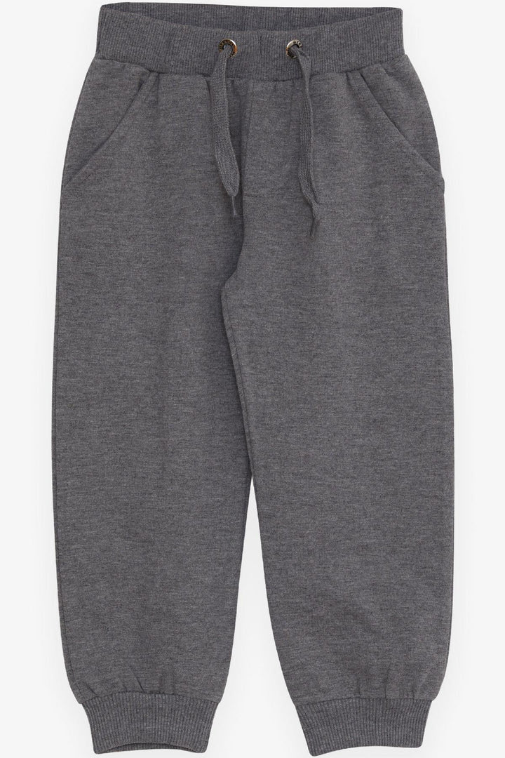 BRE Breeze Boys' Sweatpants with Pockets 3-8 Years, Dark Grey Melange - Coachella