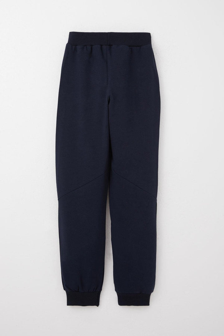 BRE Breeze Boys' Tracksuit Printed with Kangaroo Pocket 62 Years, Navy Blue - Ankeny