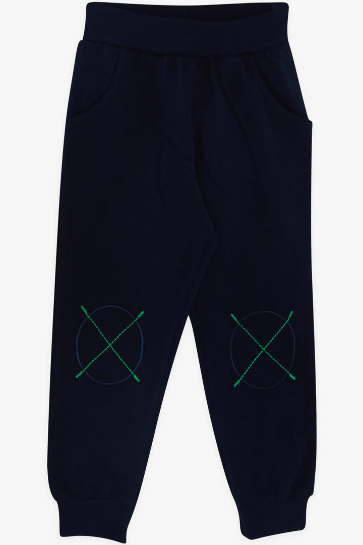BRE Breeze Girls & Boys Boys' Tracksuit with Cute Puppy Embroidery Printed with Glasses, 1-4 Years, Green - Upper Darby