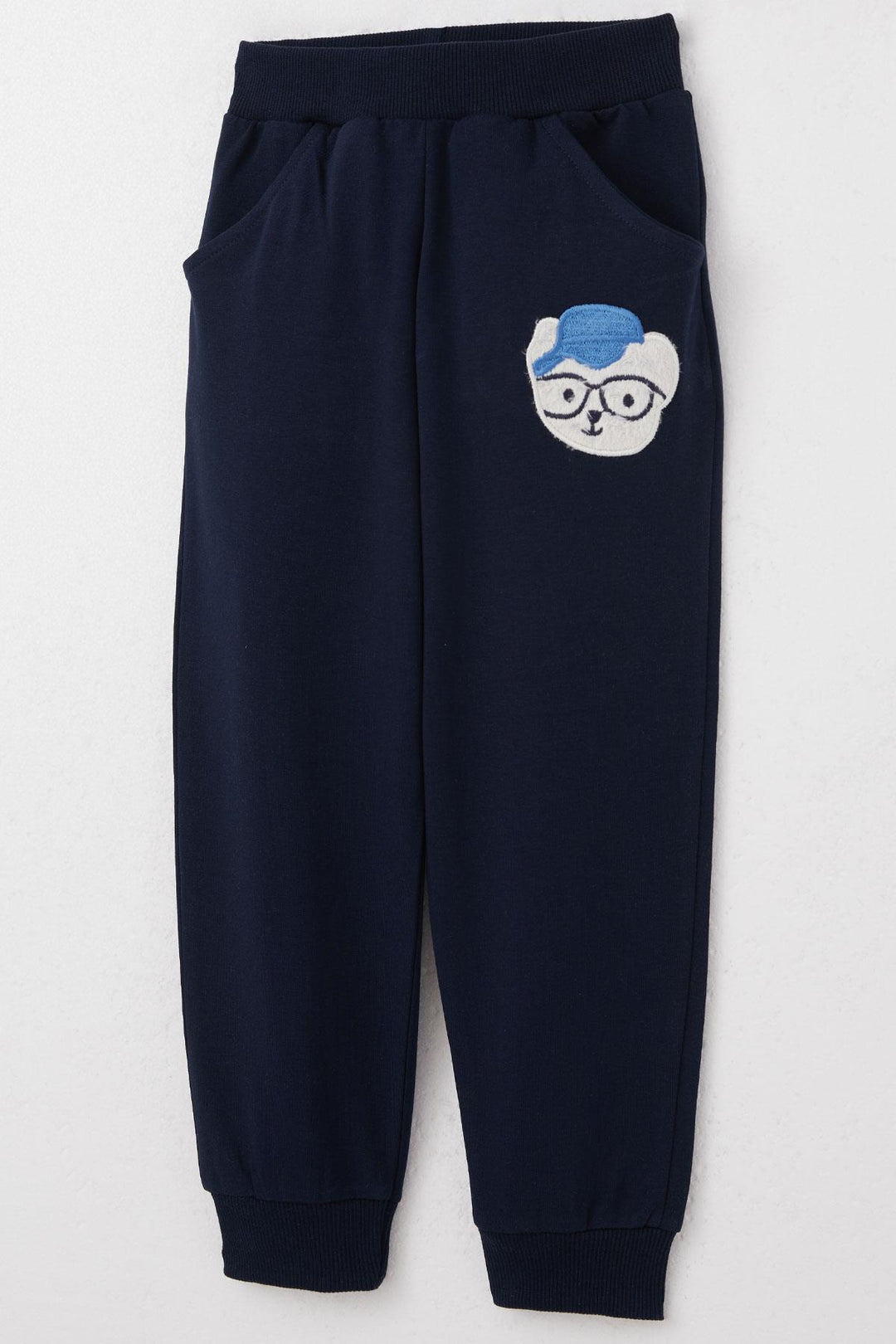 BRE Breeze Boys' Tracksuit with Cute Bear Embroidery 1.5-5 Years, Saxe Blue - Niederkassel
