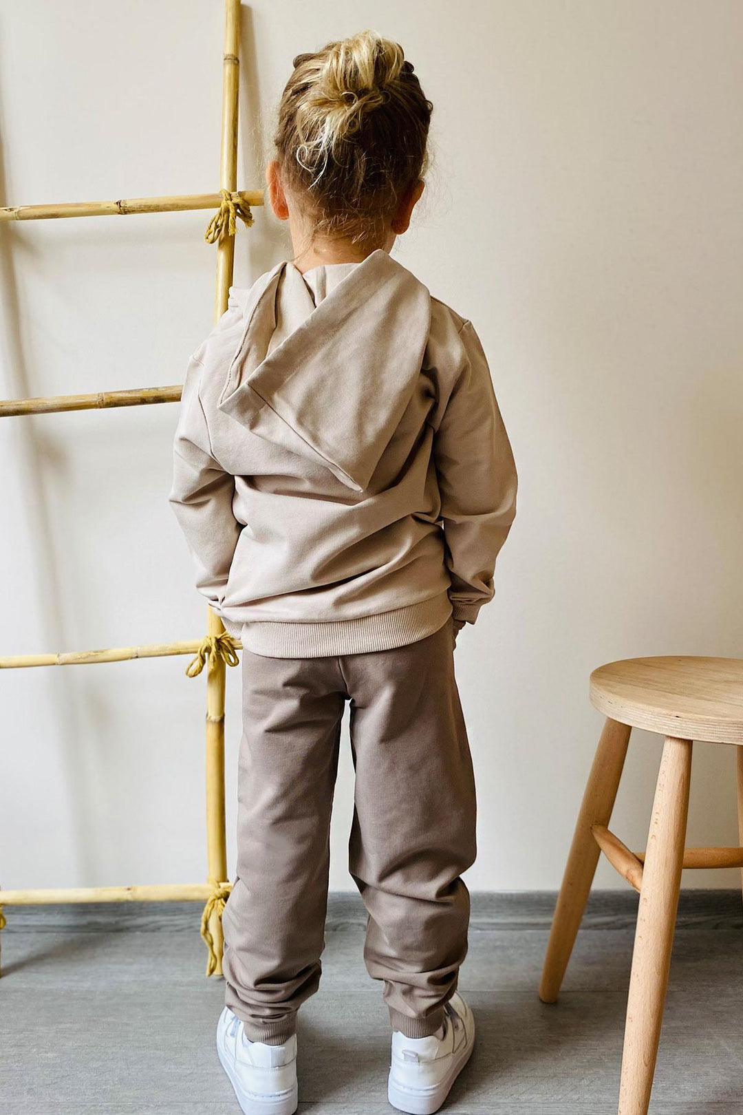 BRE Breeze Boys' Tracksuit with Cute Bear Embroidery 1.5-5 Years, Beige - Lleida