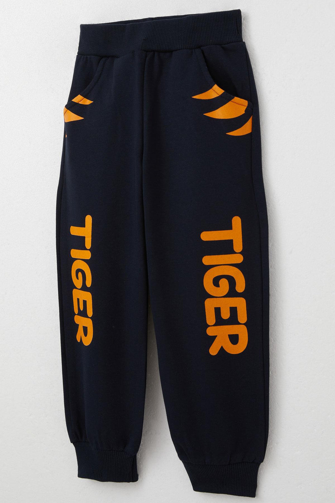 BRE Breeze Boys' Tracksuit with Tiger Embroidery, Mustard Yellow, 1-4 Years - Calumet City