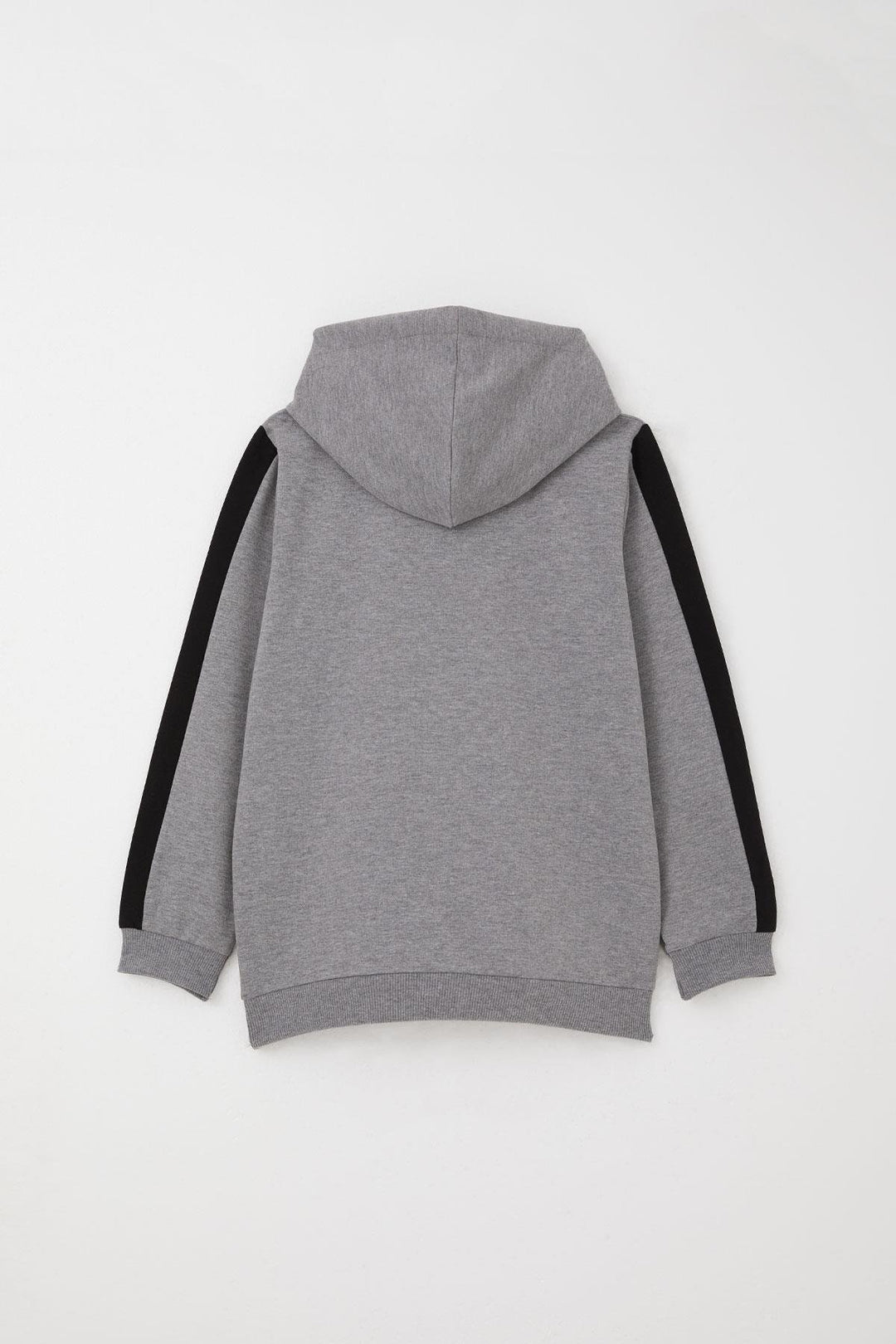 BRE Breeze Boys' Tracksuit with Hood Success Themed Print 62 Years, Dark Grey Melange - Newton