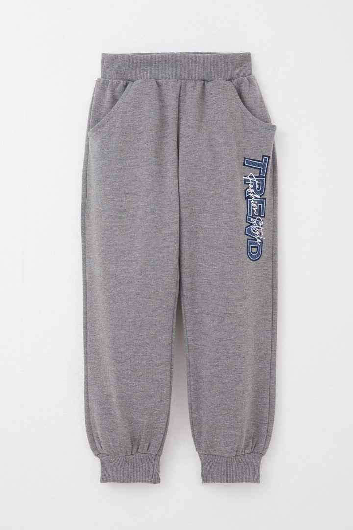 BRE Breeze Boys' Tracksuit Fashion Themed with Printed Text 2-6 Years, Mint Green - Carrollton