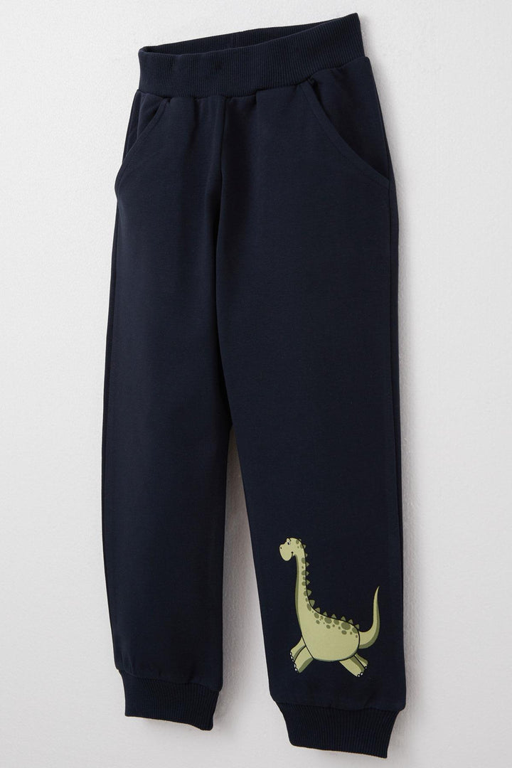 BRE Breeze Boys' Tracksuit Cute Dinosaur Printed 1-4 Years, Mint Green - Oldham