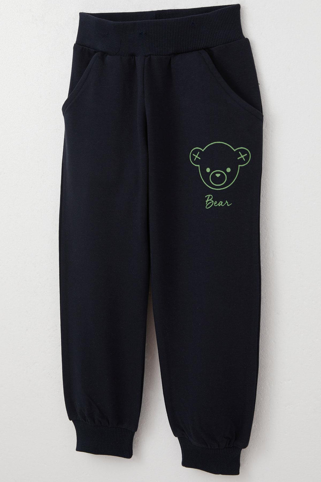 BRE Breeze Boys' Tracksuit Cute Bear Printed 1-4 Years, Mint Green - North Bergen