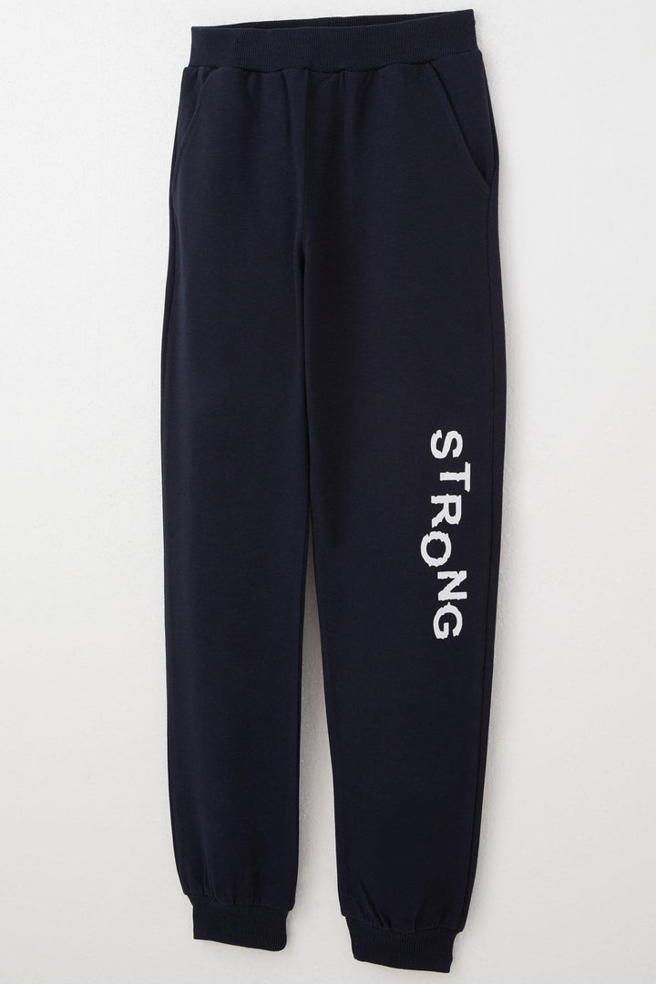 BRE Breeze Boys' Tracksuit Set Strong Printed with "Strong" Text, 62 Years, Mint Green. - Pico Rivera