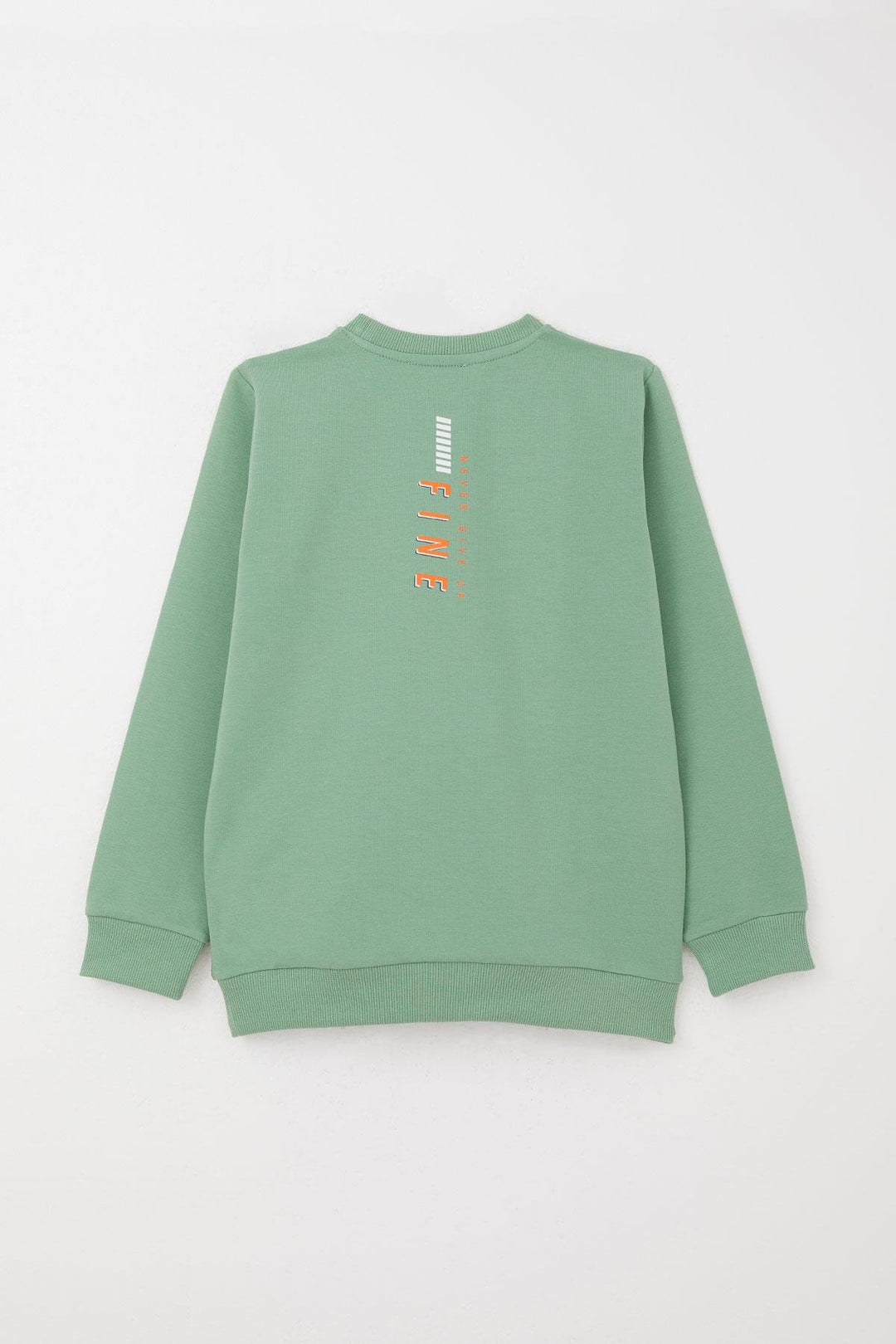 BRE Breeze Boys' Tracksuit Set Strong Printed with "Strong" Text, 62 Years, Mint Green. - Pico Rivera