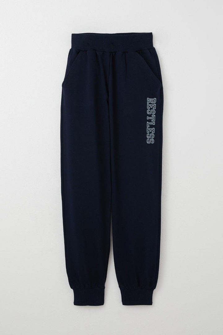 BRE Breeze Boys' Tracksuit with Printed Writing Pockets 50 Years, Aqua Green - Águilas