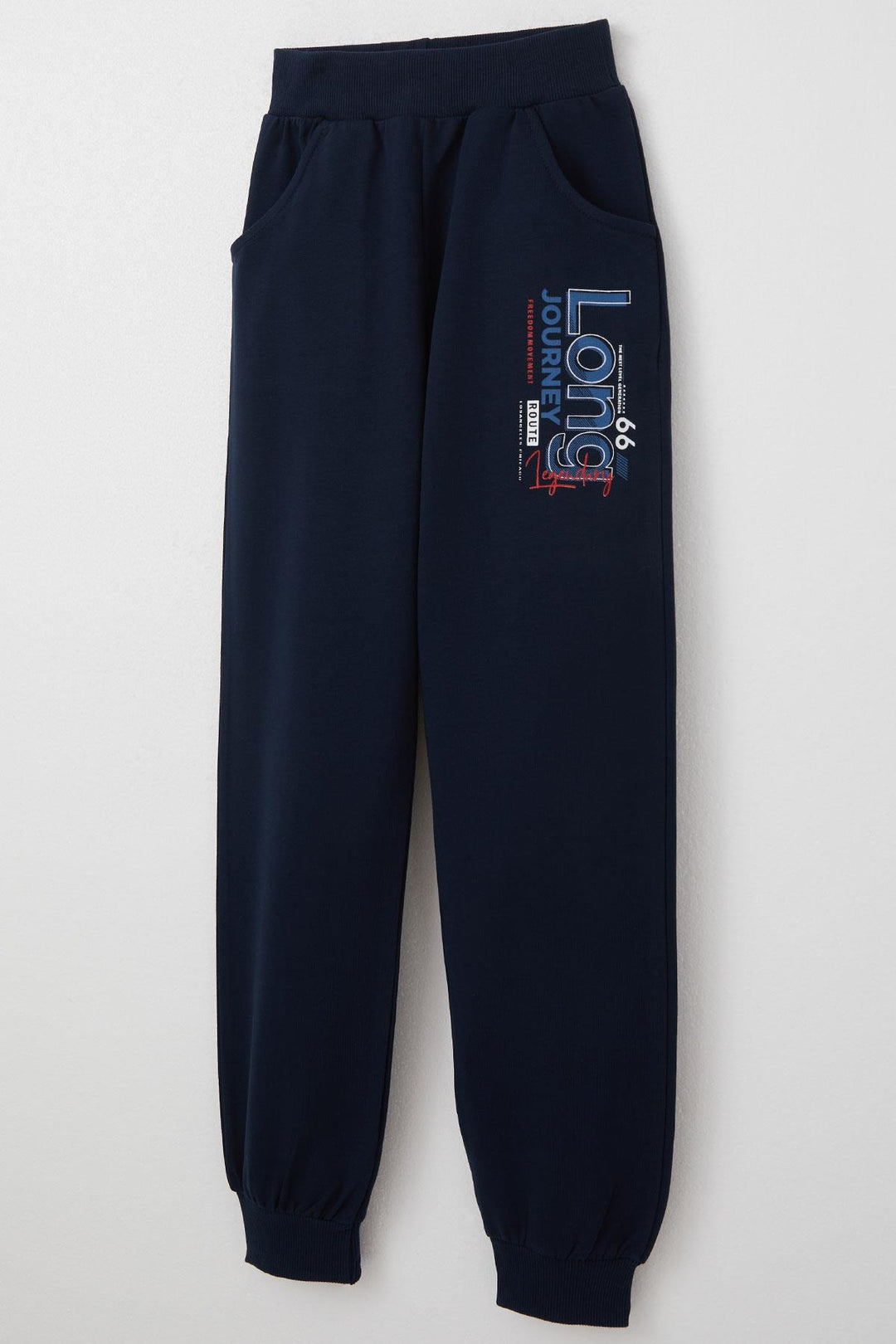 BRE Breeze Boys' Tracksuit with Printed Pockets 4-8 Years, Indigo - Granby