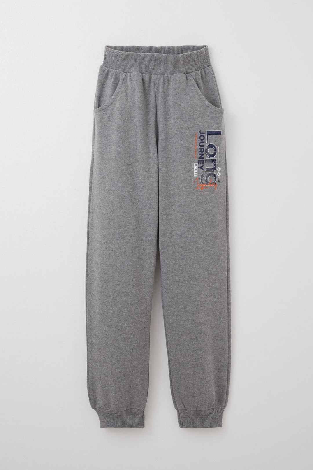 BRE Breeze Boys' Tracksuit with Printed Pockets, 4-8 Years, Navy Blue - Rancho Cucamonga