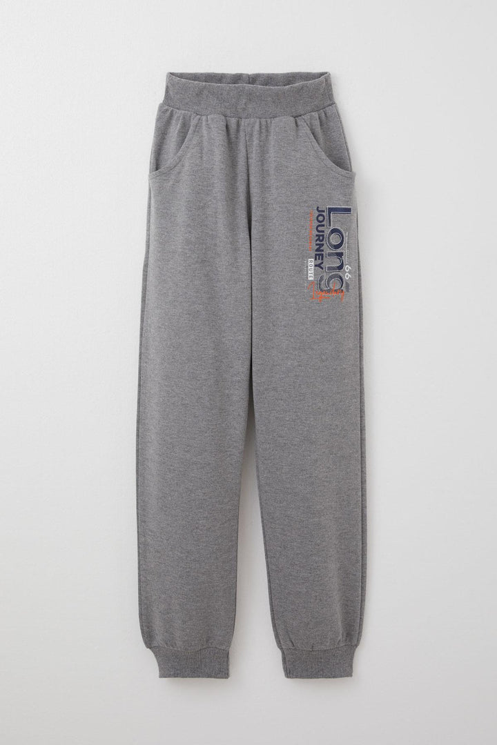 BRE Breeze Boys' Tracksuit with Printed Pockets, 4-8 Years, Navy Blue - Rancho Cucamonga