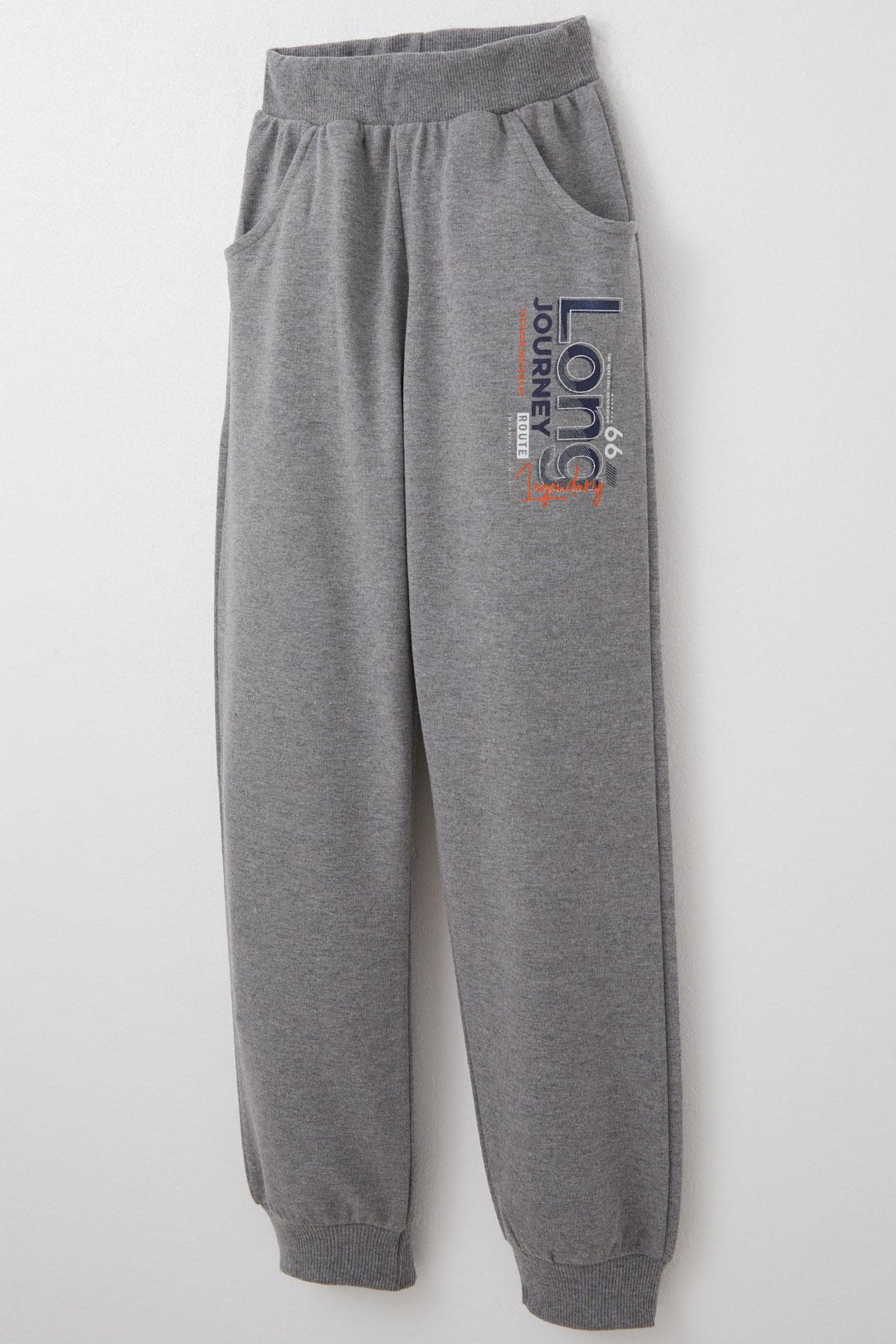 BRE Breeze Boys' Tracksuit with Printed Pockets, 4-8 Years, Navy Blue - Rancho Cucamonga