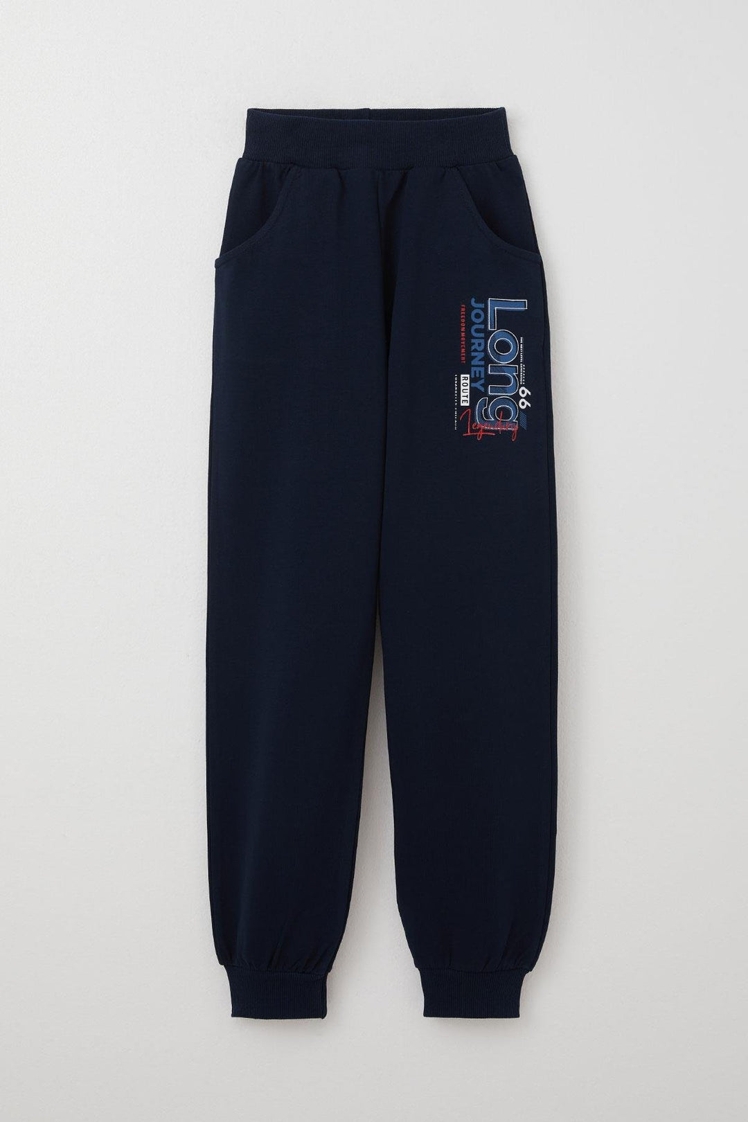 BRE Breeze Boys' Tracksuit with Printed Pockets 4-8 Years, Indigo - Granby