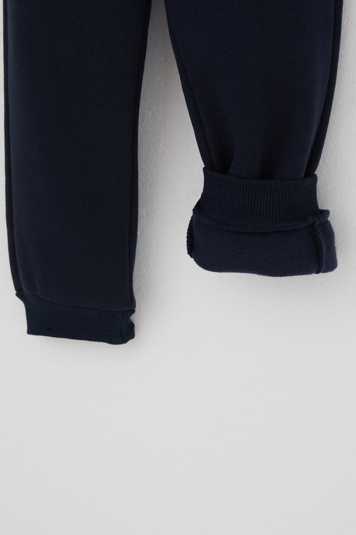 BRE Breeze Erkek Çocuk Eşofman Takımı Arma Detaylı Kapüşonlu Fermuarlı 2-8 Yaş, Lacivert - Salzburg