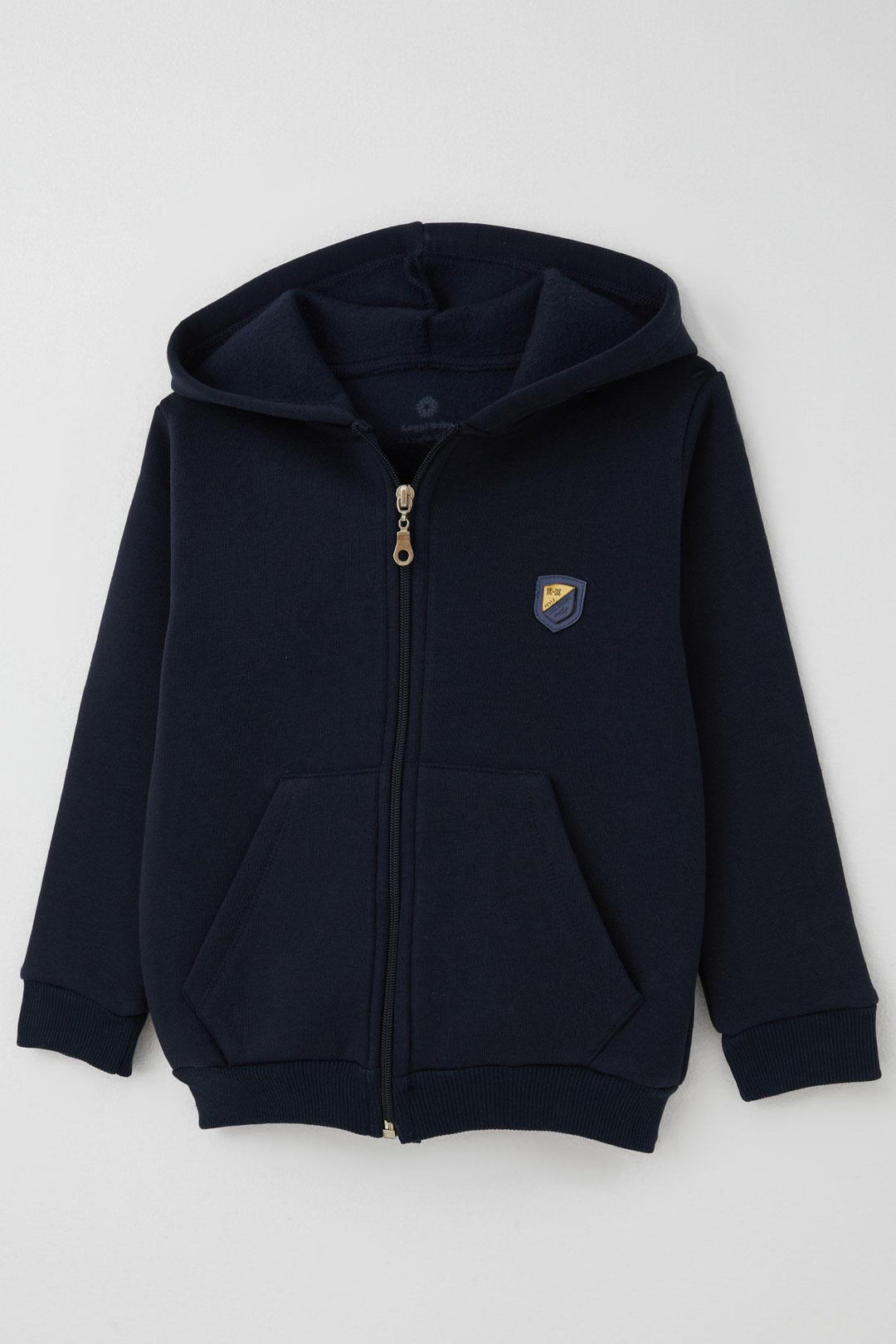 BRE Breeze Erkek Çocuk Eşofman Takımı Arma Detaylı Kapüşonlu Fermuarlı 2-8 Yaş, Lacivert - Salzburg
