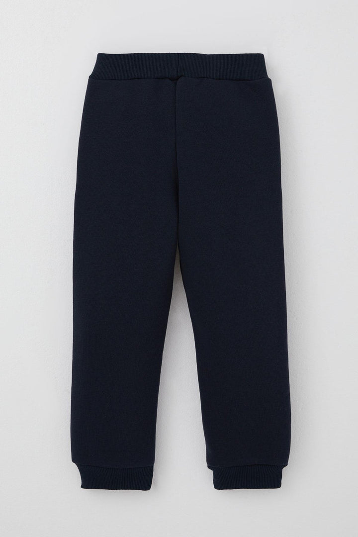 BRE Breeze Erkek Çocuk Eşofman Takımı Arma Detaylı Kapüşonlu Fermuarlı 2-8 Yaş, Lacivert - Salzburg