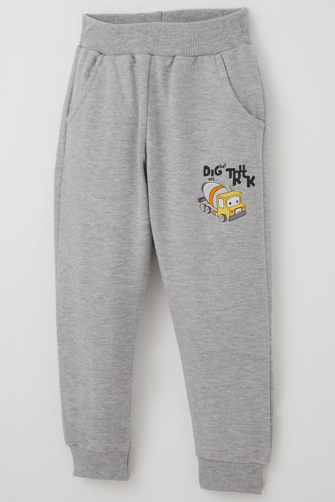 BRE Breeze Erkek Çocuk Eşofman Takımı Küçük Operatör Çalışkan İş Makineleri 1-4 Yaş, Mint Yeşili - Rustavi