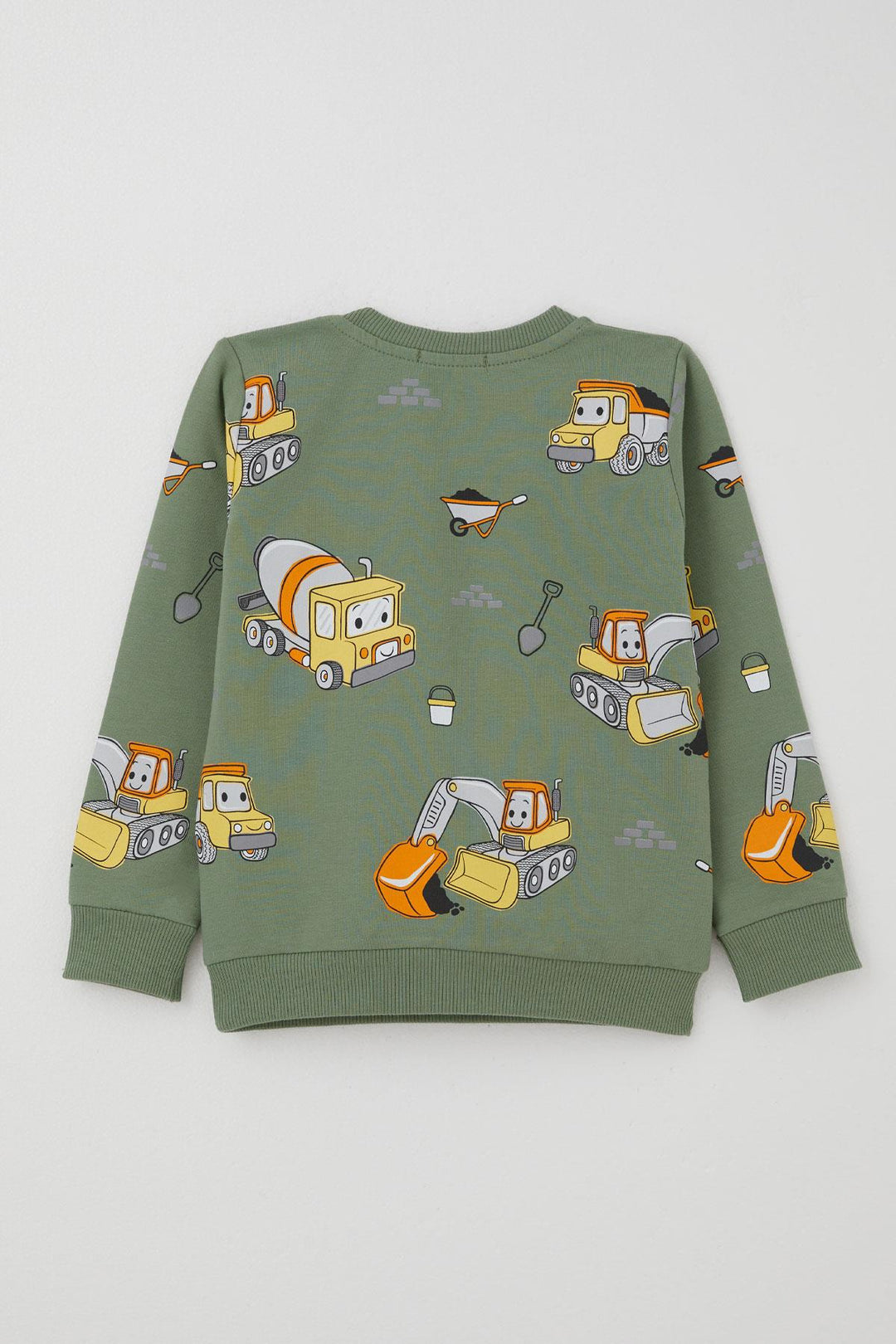 BRE Breeze Erkek Çocuk Eşofman Takımı Küçük Operatör Çalışkan İş Makineleri 1-4 Yaş, Mint Yeşili - Rustavi