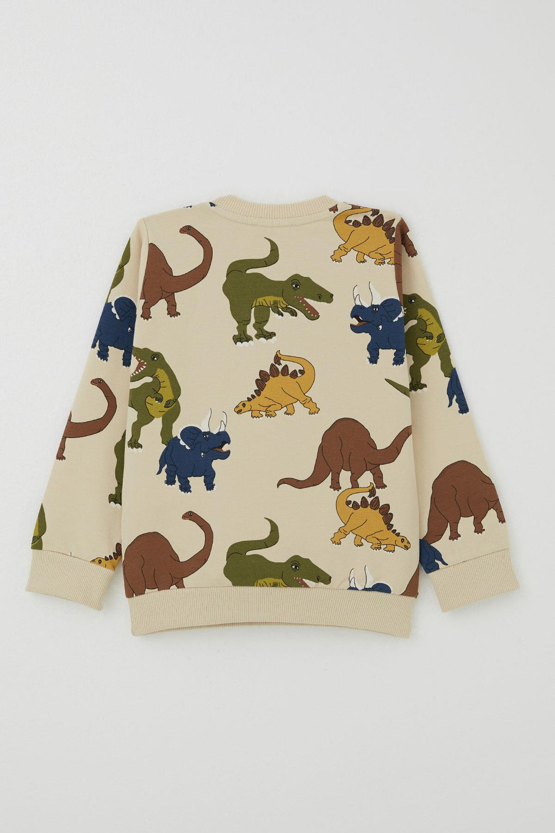 BRE Breeze Erkek Çocuk Eşofman Takımı Kükreyen Dinozorlar Desenli 1.5-5 Yaş, Krem - Royal Tunbridge Wells