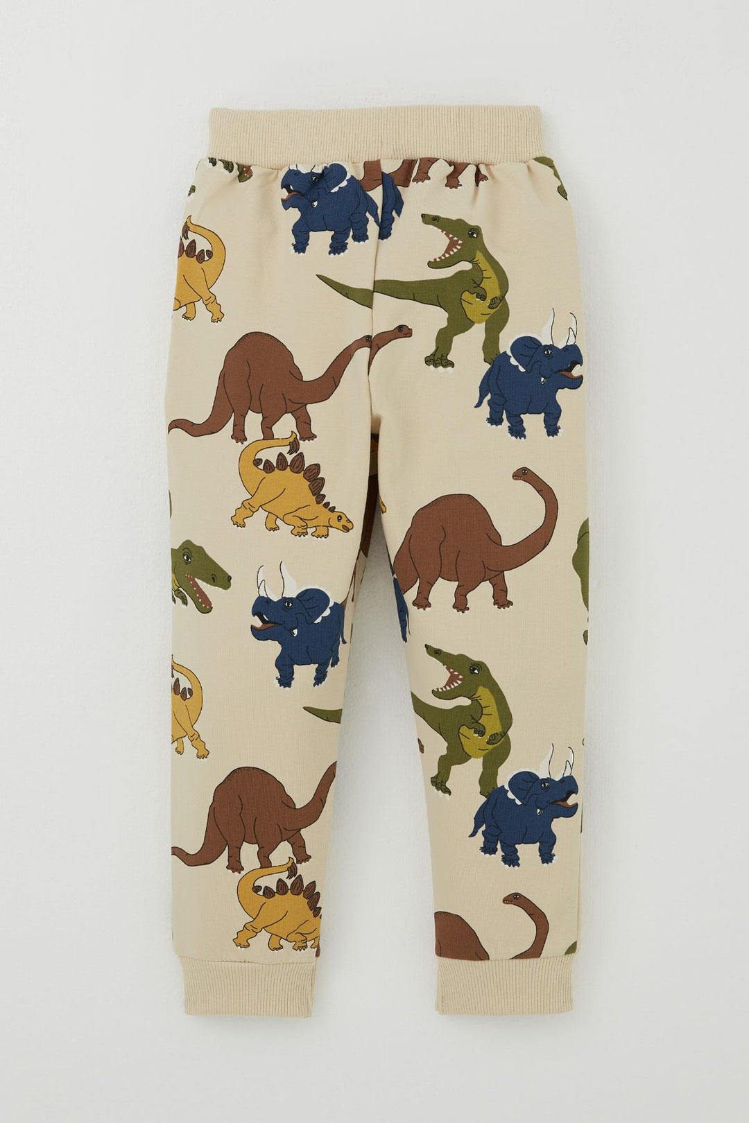 BRE Breeze Erkek Çocuk Eşofman Takımı Kükreyen Dinozorlar Desenli 1.5-5 Yaş, Krem - Royal Tunbridge Wells