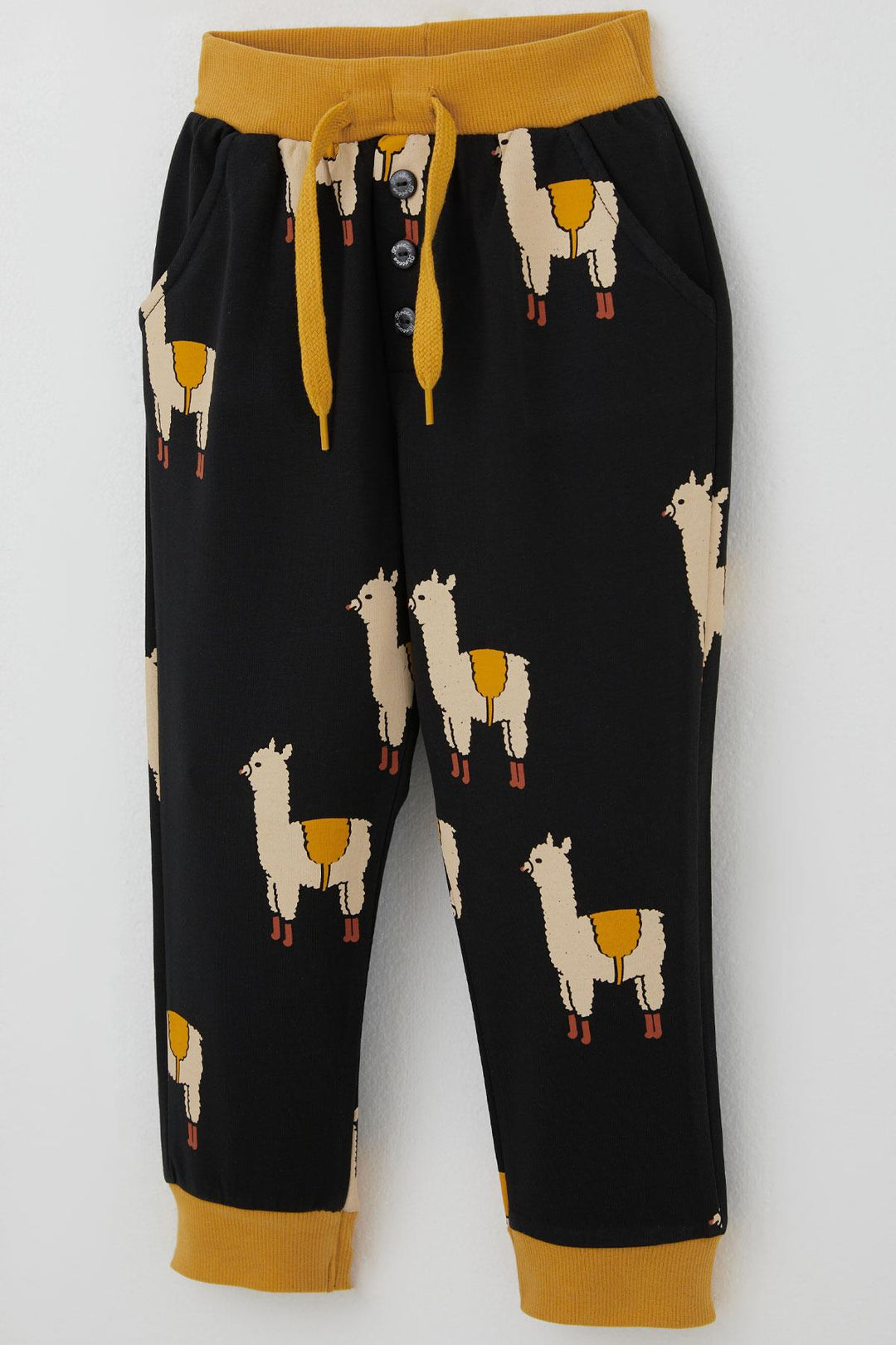 BRE Breeze Erkek Çocuk Eşofman Takımı Lama Figürlü 1.5-5 Yaş, Siyah - Chaniá