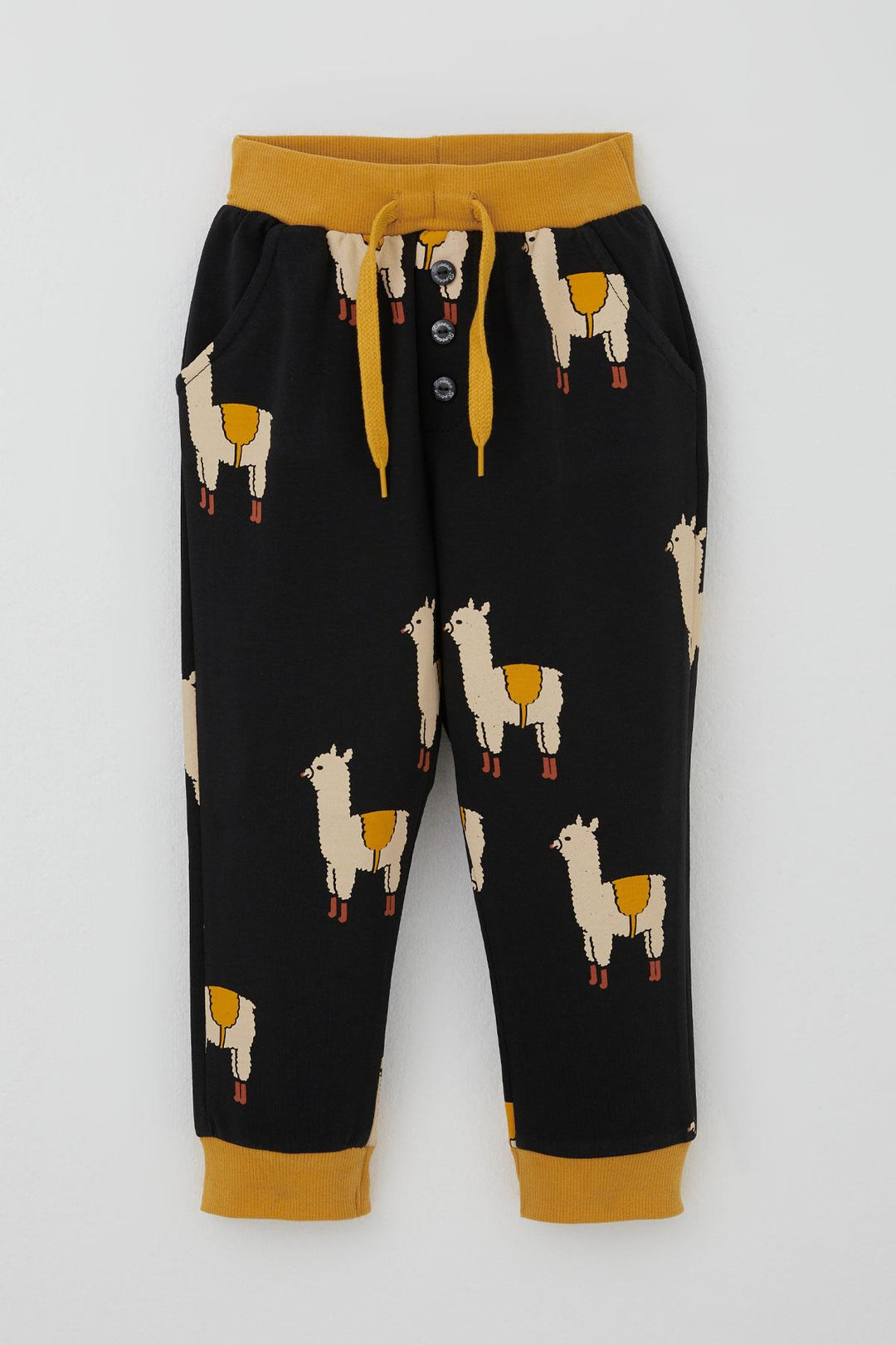 BRE Breeze Erkek Çocuk Eşofman Takımı Lama Figürlü 1.5-5 Yaş, Siyah - Chaniá