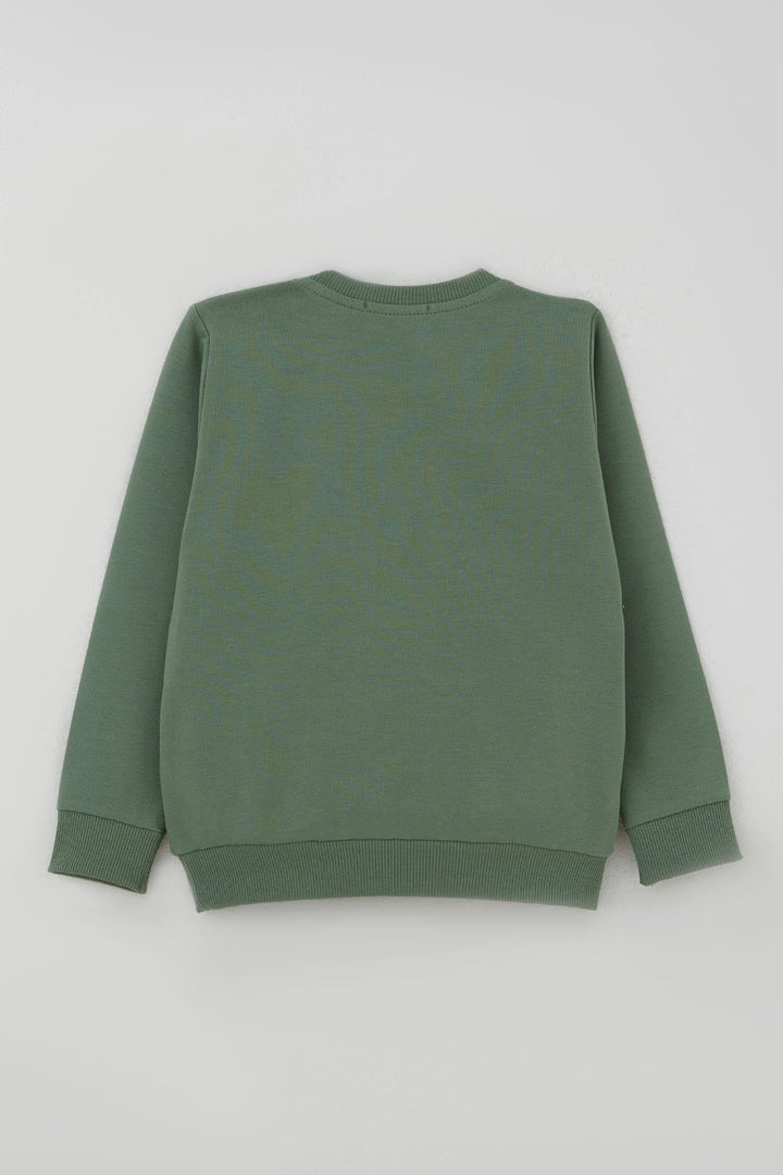 BRE Breeze Erkek Çocuk Eşofman Takımı Sevimli Ayıcık Nakışlı 1-4 Yaş, Haki Yeşil - Tottenham