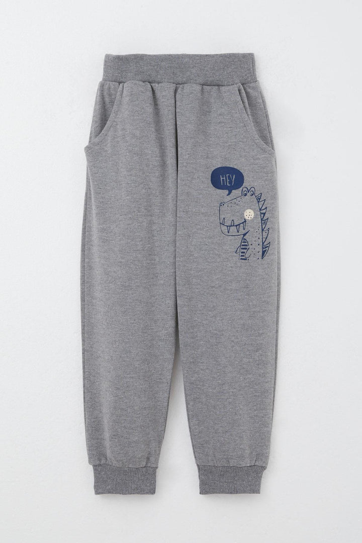 BRE Breeze Boys' Sweat Suit Cute Dinosaur Patterned 1.5-5 Years, Mint Green - Bad Oeynhausen