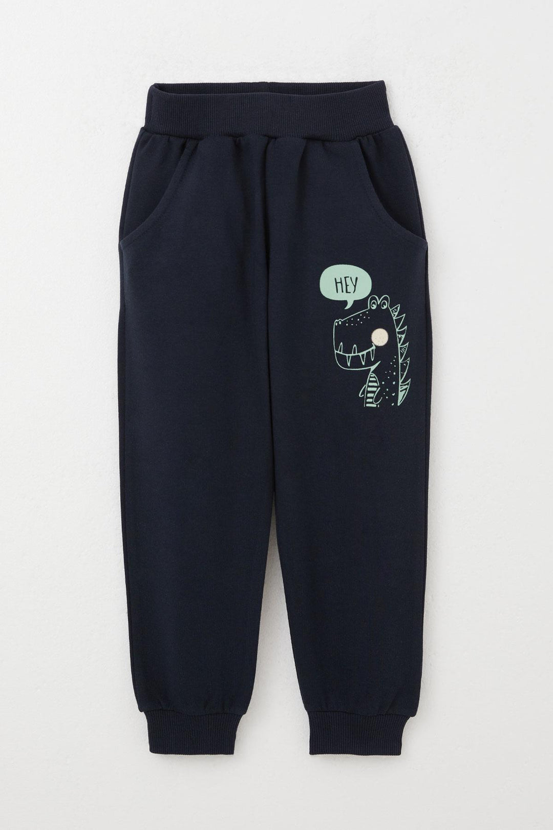 BRE Breeze Boys' Tracksuit Cute Dinosaur Patterned 1.5-5 Years, Aqua Green - Torremolinos