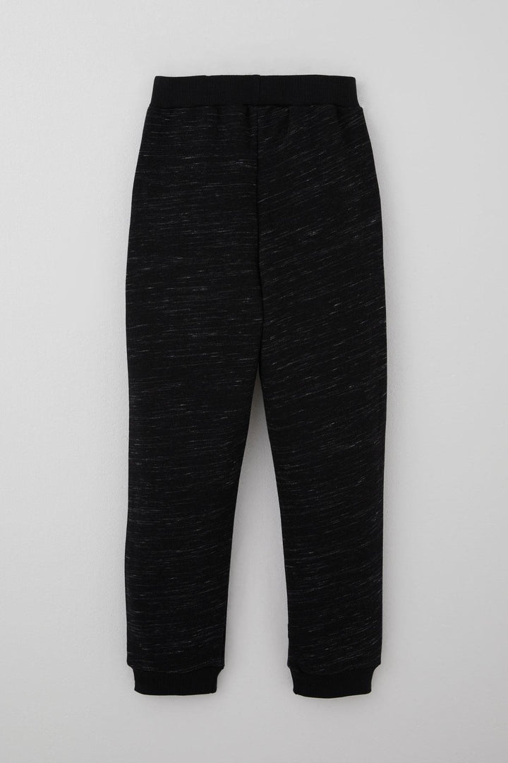BRE Breeze Boys' Tracksuit Racer Child Back Print Detailed 4-8 Years, Black Melange - Lochau