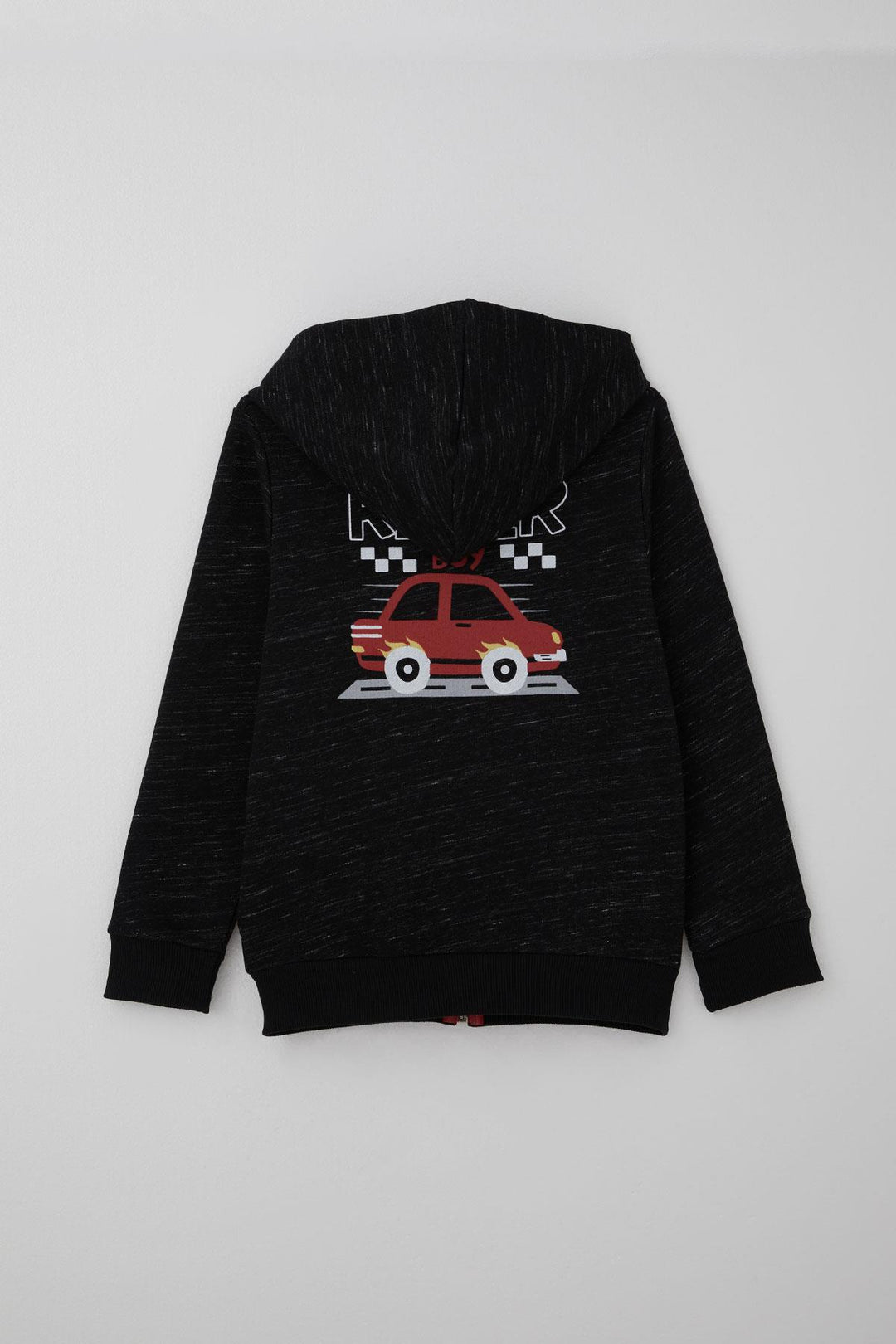 BRE Breeze Boys' Tracksuit Racer Child Back Print Detailed 4-8 Years, Black Melange - Lochau