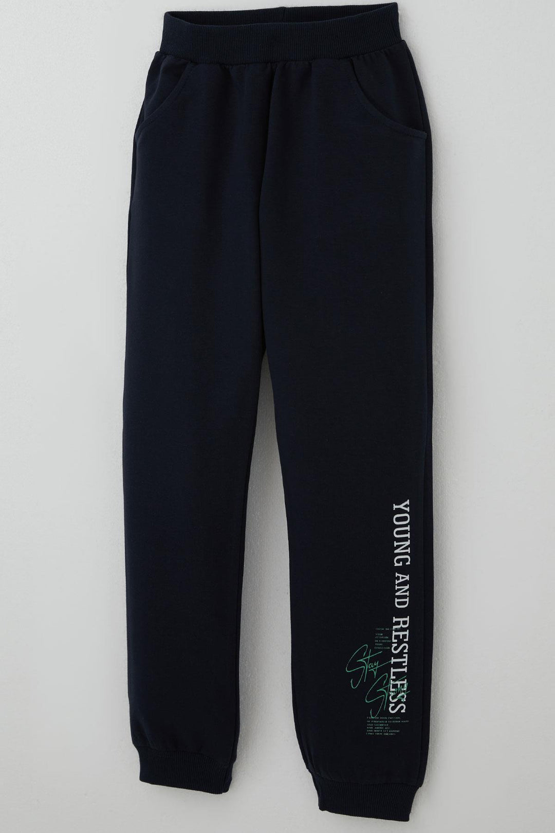 BRE Breeze Boys' Tracksuit with Printed Writing, 4-8 Years, Mint Green - Frosinone