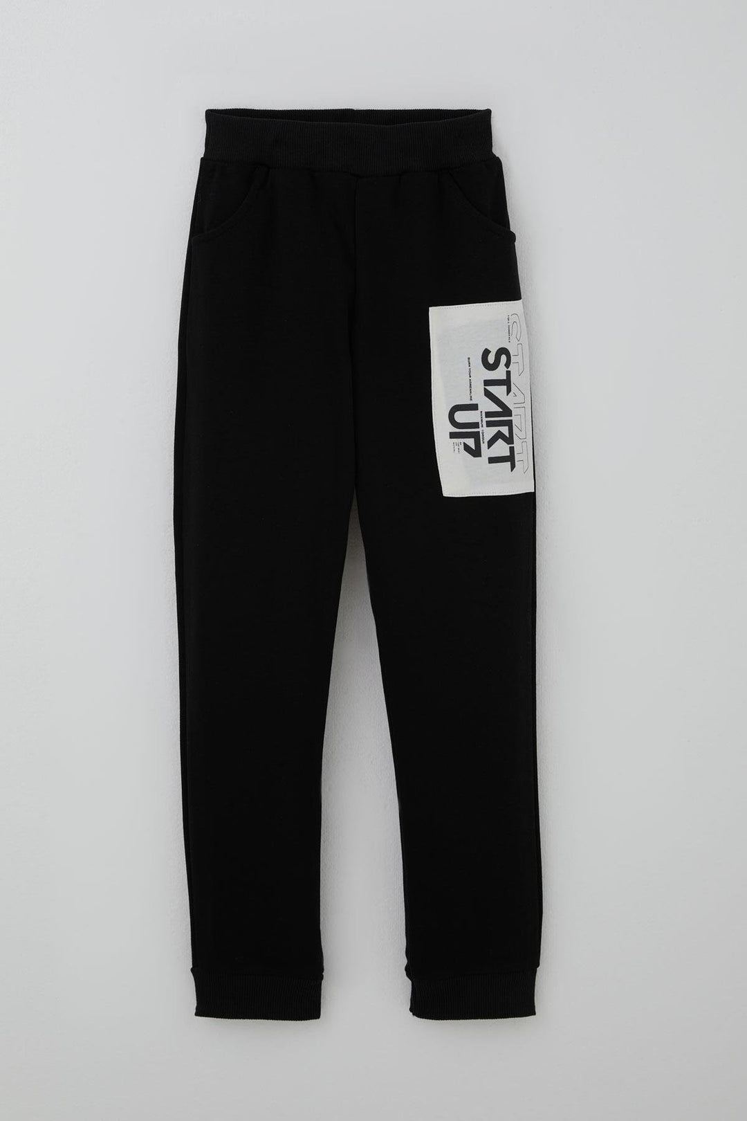 BRE Breeze Boys' Tracksuit Set Printed Pants Piece Detailed 50 Years, Black - Greifswald