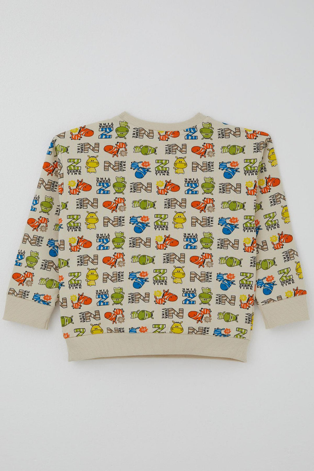 BRE Breeze Erkek Çocuk Eşofman Takımı Zebra Macerası 1-4 Yaş, Krem - Bergheim