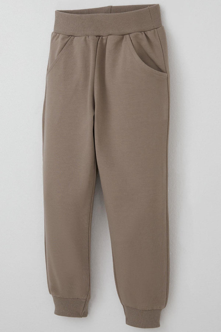 BRE Breeze Erkek Çocuk Eşorfman Takımı Zebra Macerası 1.5-5 Yaş, Krem - Yasynuvata