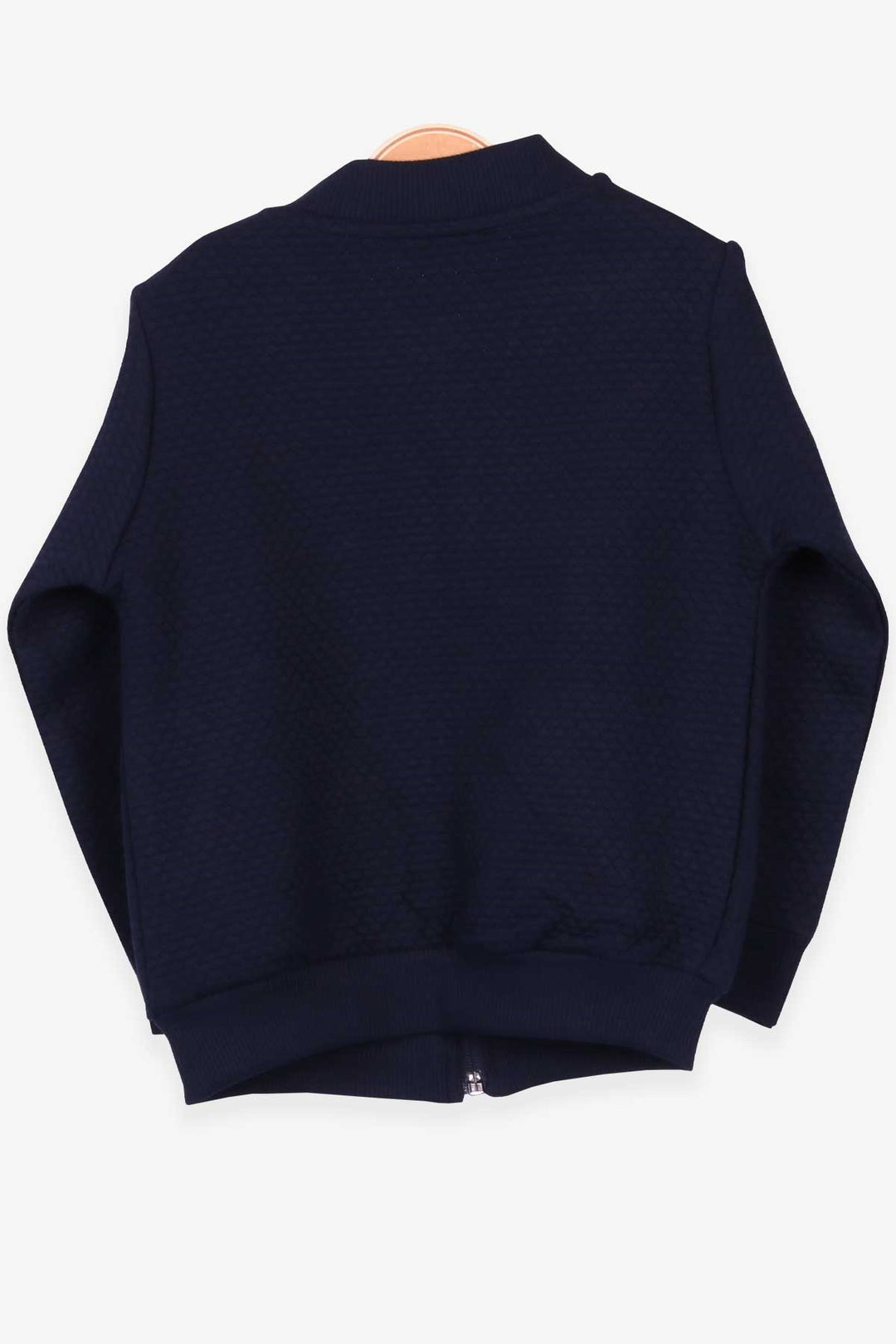 BRE Breeze Boys' Cardigan Basic Pocketed Armored 2-6 Years, Navy Blue - Rezé