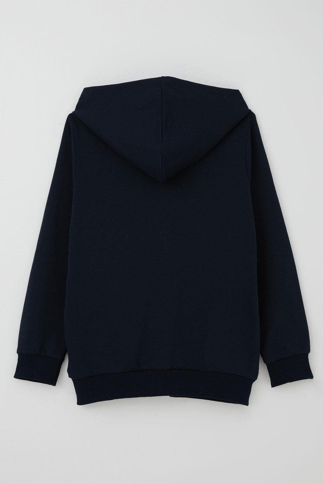 BRE Breeze Boys' Hooded Cardigan with Arm Detail Zipper 60 Years, Navy Blue - Šiauliai