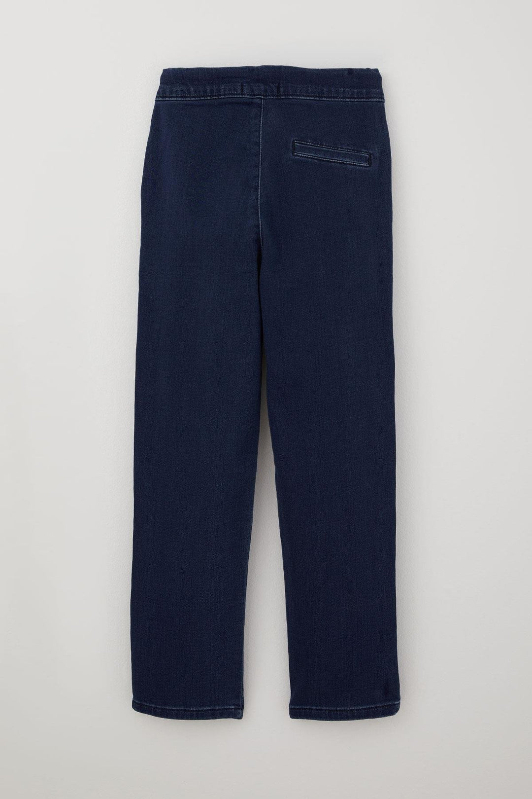 BRE Breeze Erkek Çocuk Jean Pantolon Bağcıklı Fermuarlı Cepli 5-9 Yaş, Koyu Mavi - Pueblo