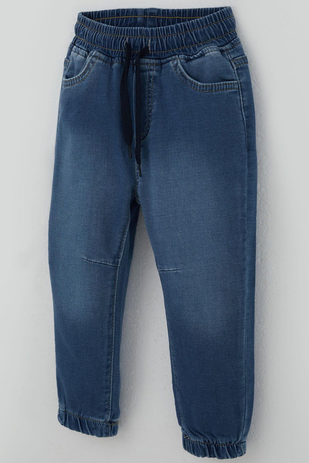 BRE Breeze Boys' Jeans with Elastic Waistband and Drawstring 1.5-5 Years, Blue - Clondalkin