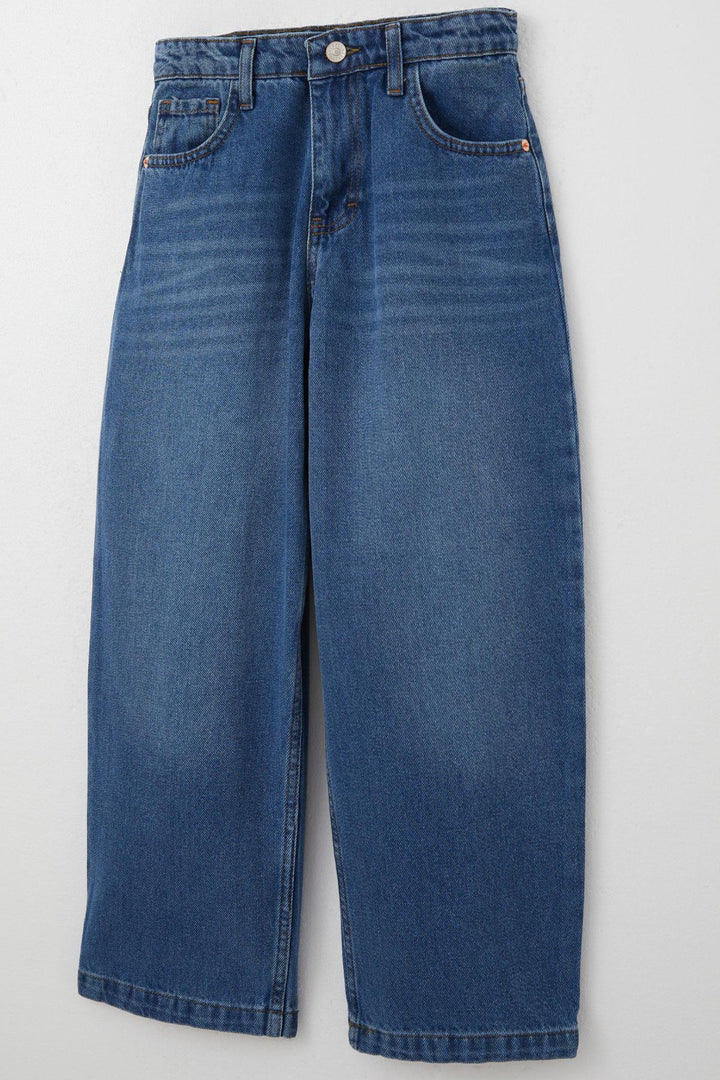 BRE Breeze Boys' Jeans Pants with Pockets and Zipper, 104 Years, Blue - Stouffville