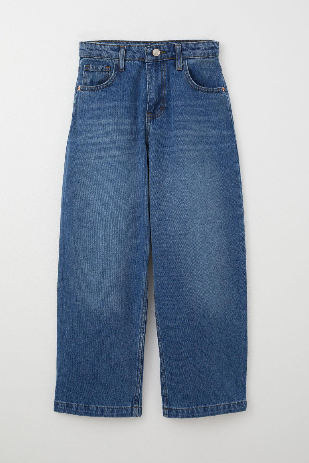 BRE Breeze Boys' Jeans Pants with Pockets and Zipper, 104 Years, Blue - Stouffville