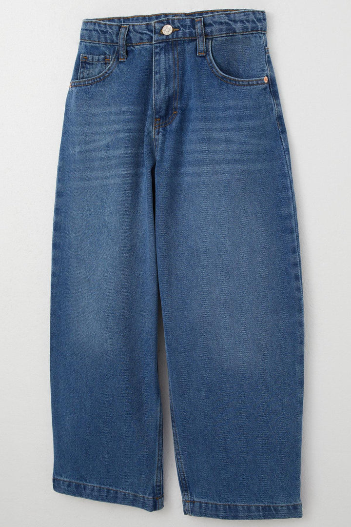 BRE Breeze Boys' Jeans with Zippered Pockets, 5-9 Years, Blue - Wesseling