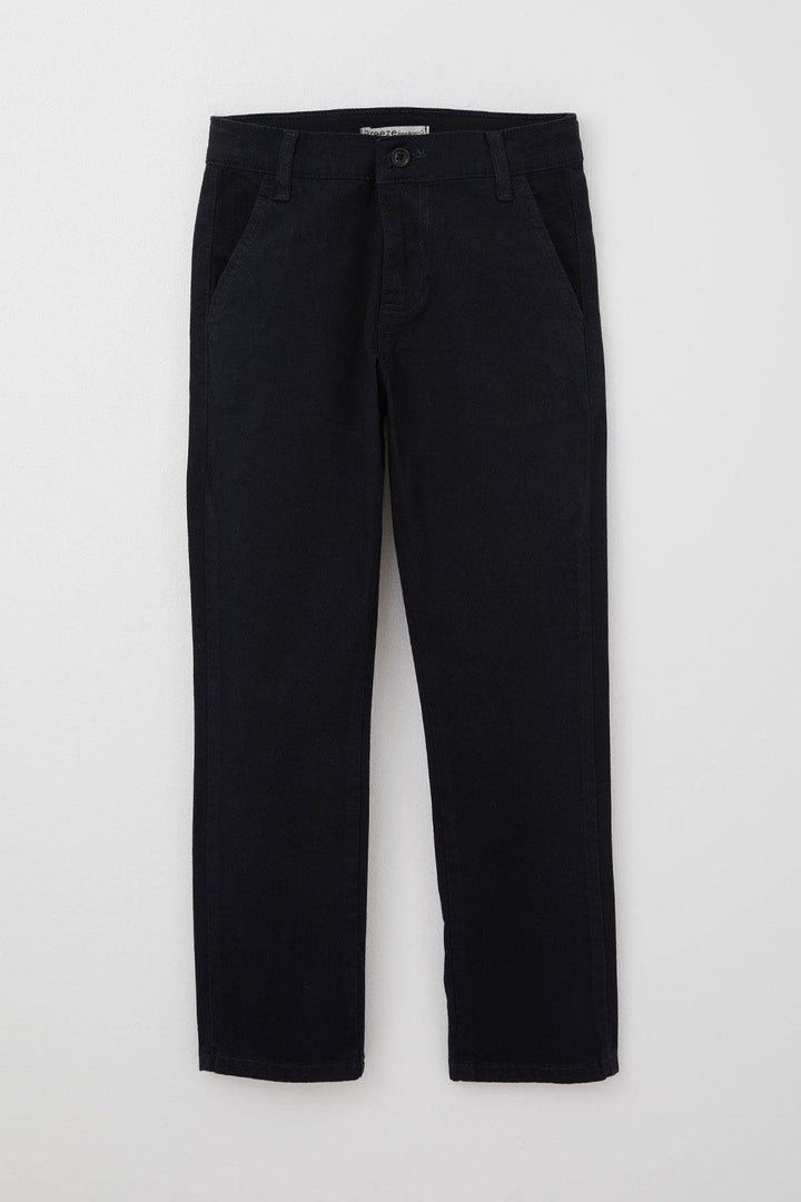 BRE Breeze Boys' Gabardine Basic Pants 84 Years, Navy Blue - Gießen