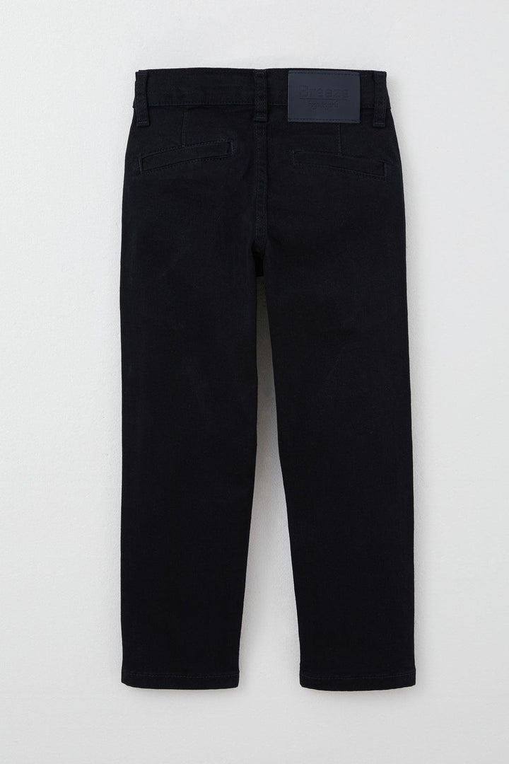BRE Breeze Boys' Gabardine Basic Pants 3-7 Years, Navy Blue - Hamburg