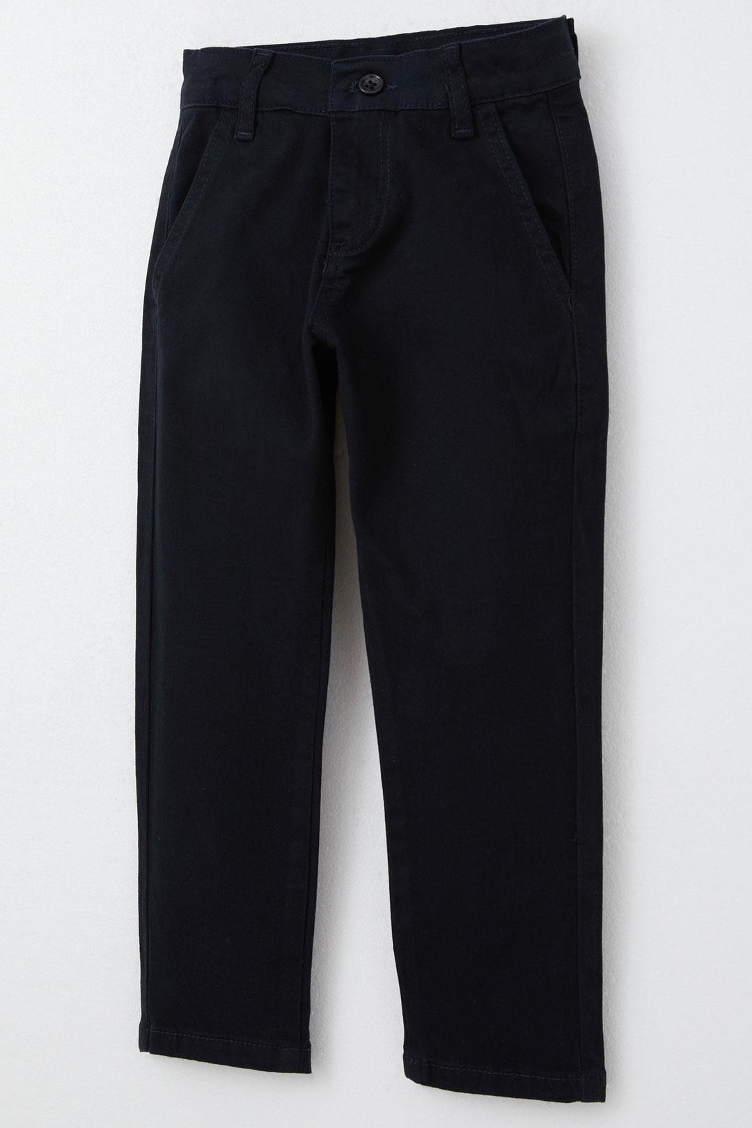 BRE Breeze Boys' Gabardine Basic Pants 3-7 Years, Navy Blue - Hamburg