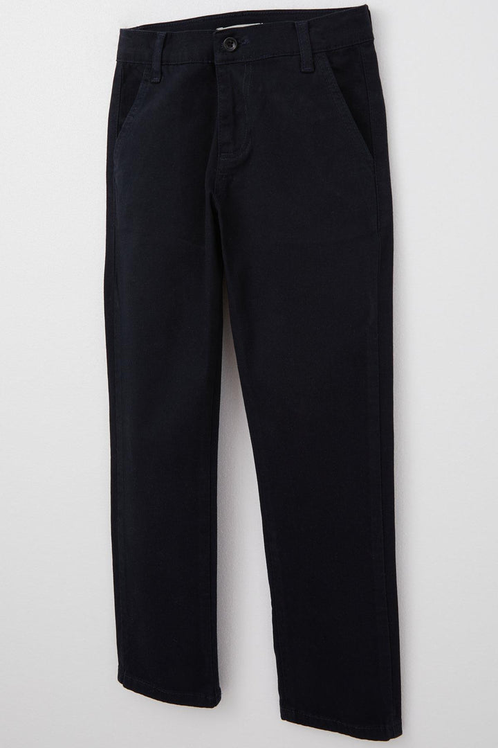 BRE Breeze Boys' Gabardine Basic Pants 84 Years, Navy Blue - Gießen